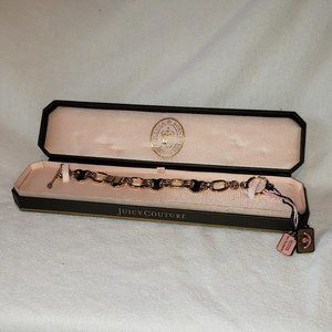 Juicy Couture Gold Heart Link Bracelet